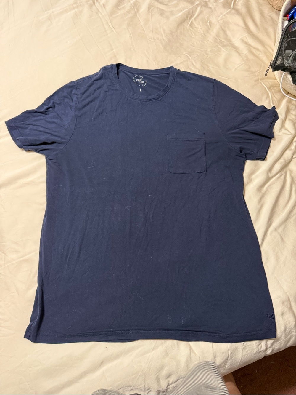 Men's Short-Sleeve Pocket Tee - Navy